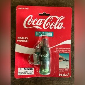 Basic Fun Coca Cola Keychain Item #441-0